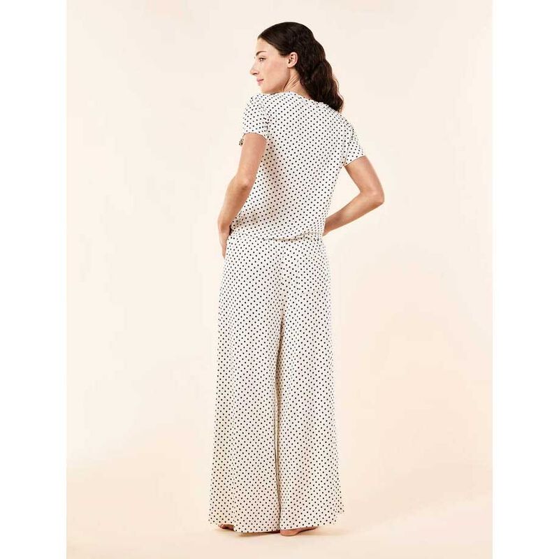 Papinelle Kate Modal Soft Tee & Wide Leg Pant image number 1